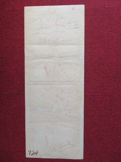 IT'S A JOKE SON US INSERT (14"x 36") POSTER KENNY DELMAR UNA MERKEL 1947 Rendezvous Cinema Movie posters