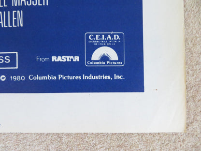 IT'S MY TURN 2 ITALIAN 2 FOGLIO POSTER MICHAEL DOUGLAS JILL CLAYBURGH 1980 Rendezvous Cinema Movie posters