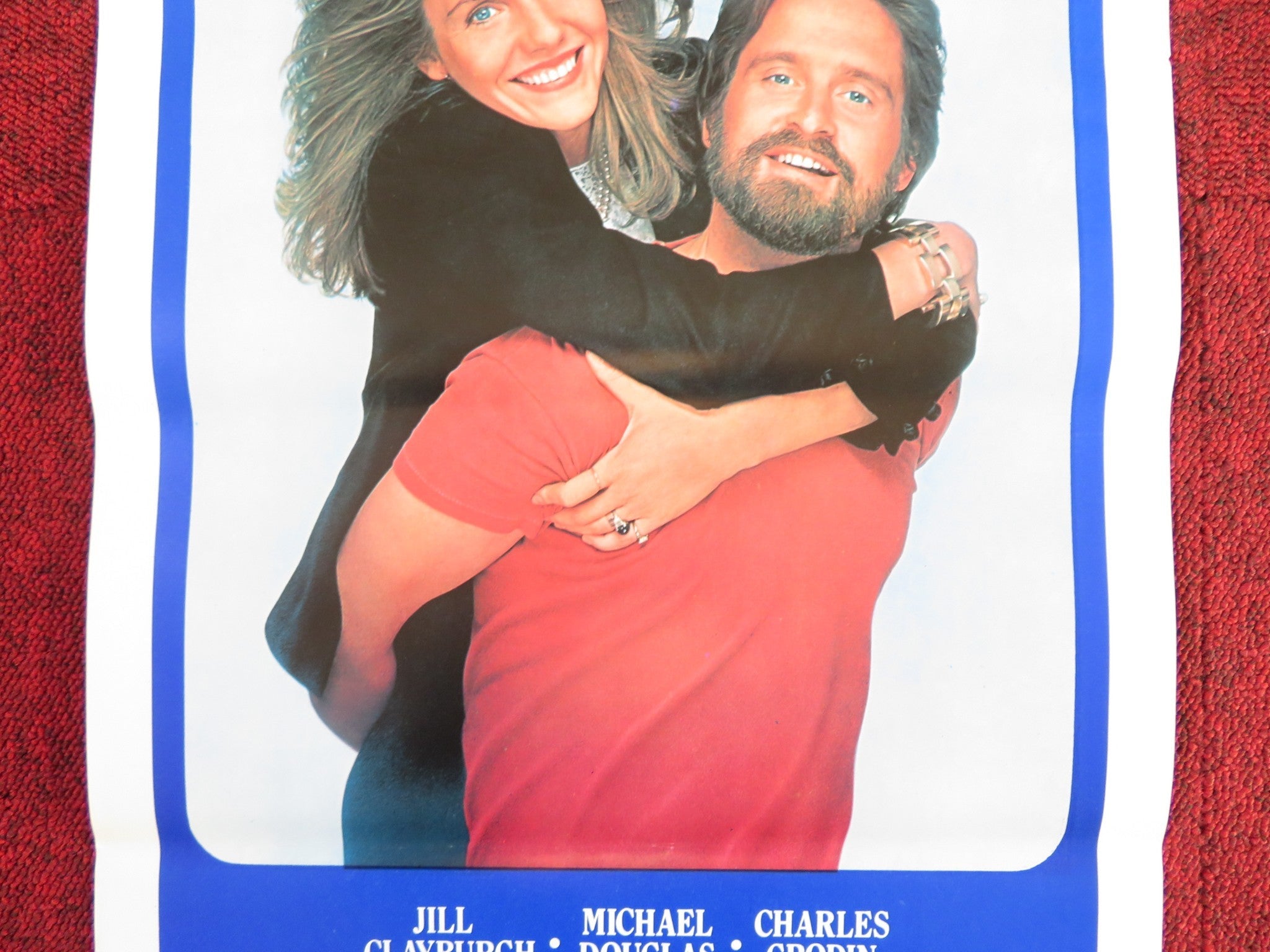 IT'S MY TURN ITALIAN LOCANDINA POSTER MICHAEL DOUGLAS JILL CLAYBURGH 1 ...