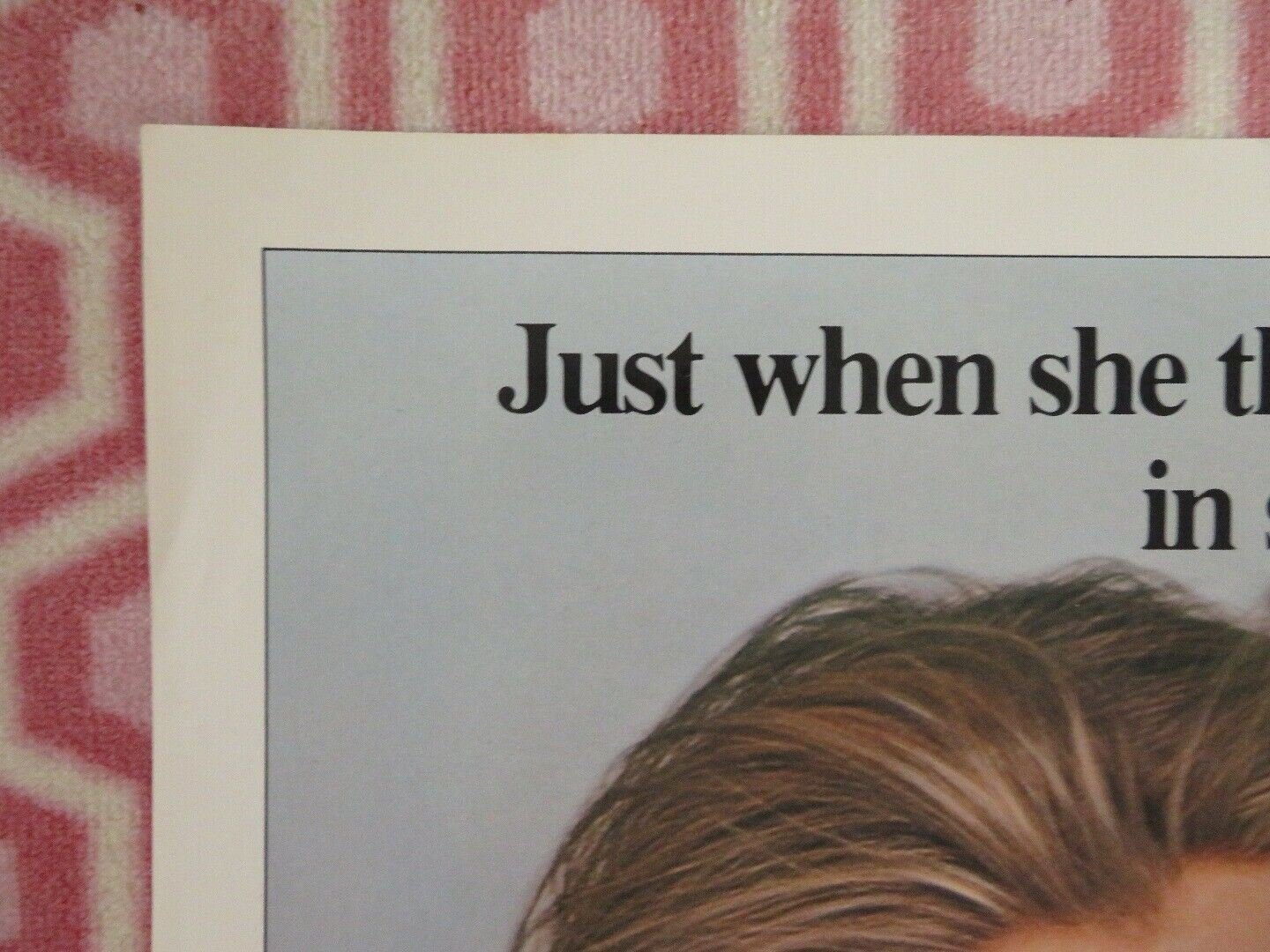 IT'S MY TURN - VERSON B US ONE SHEET POSTER JILL CLAYBURGH M.DOUGLAAS Rendezvous Cinema Movie posters