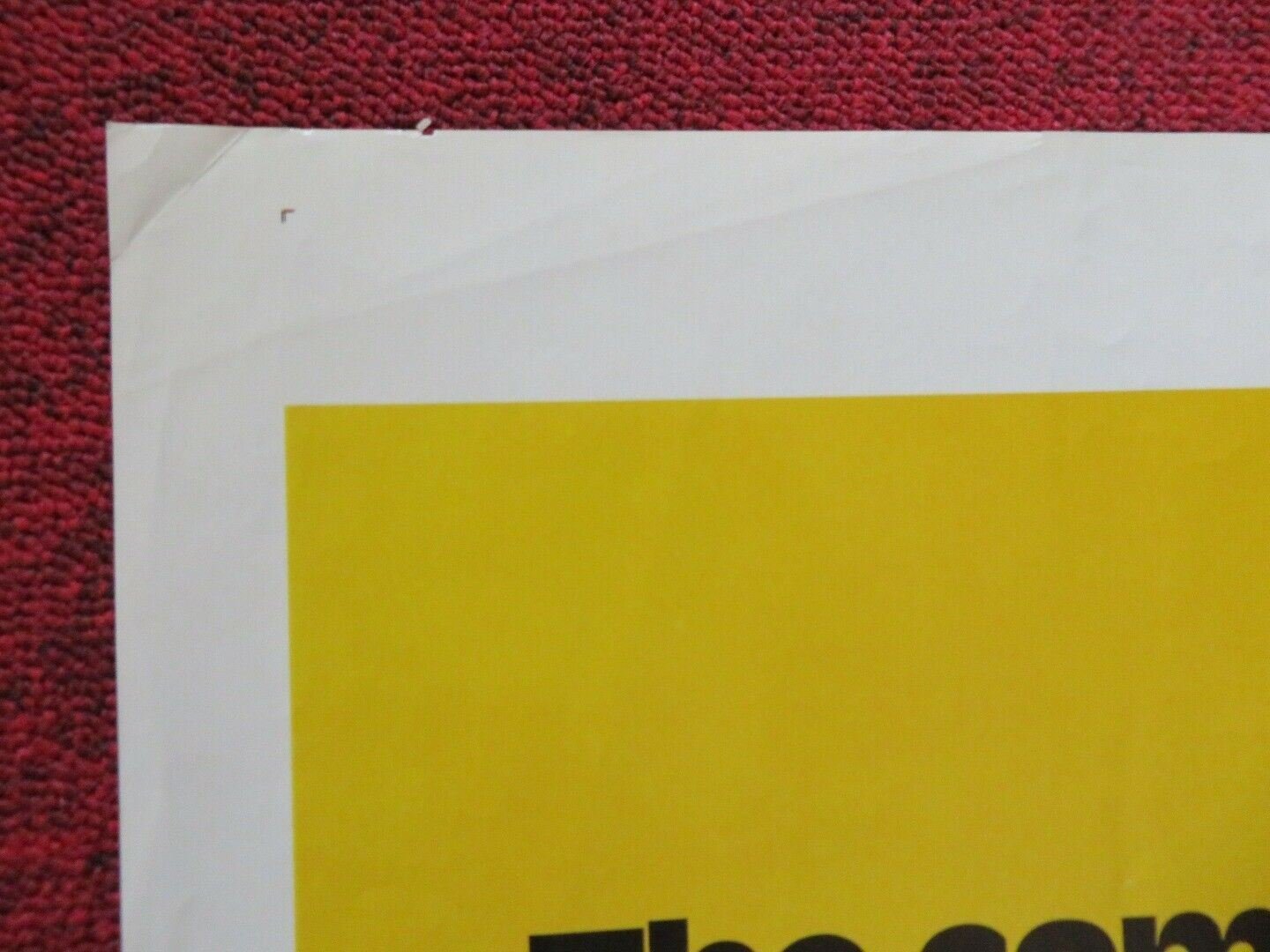 IT'S NOT THE SIZE THAT COUNTS FOLDED US ONE SHEET POSTER "LEIGH LAWSON 1974 Movie posters