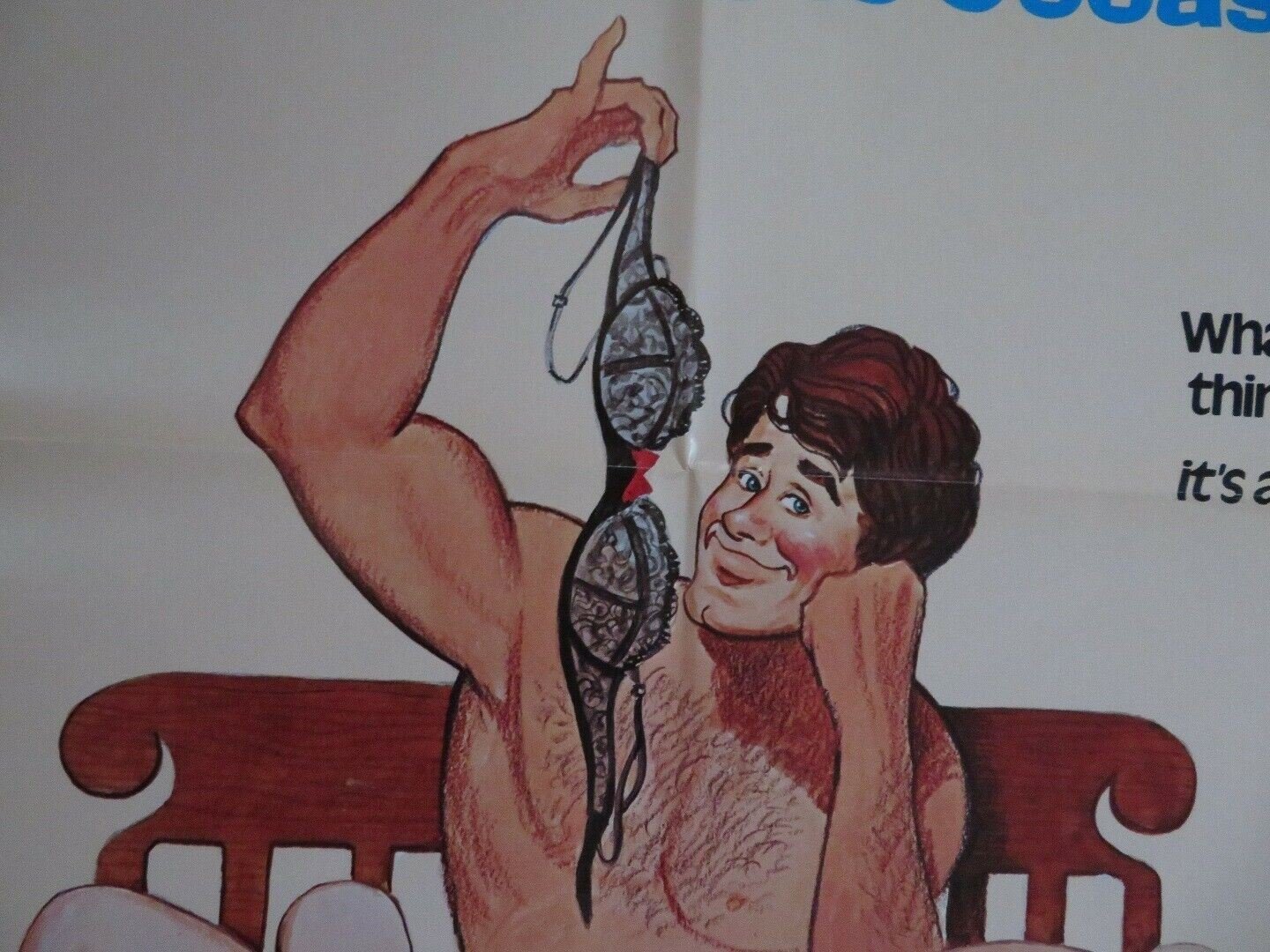 IT'S NOT THE SIZE THAT COUNTS US ONE SHEET POSTER ELKE SOMMERS 1982 Rendezvous Cinema Movie posters