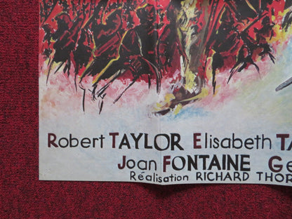 IVANHOE ARGENTINIAN POSTER ELIZABETH TAYLOR JOAN FONTAINE 1952 Rendezvous Cinema Movie posters