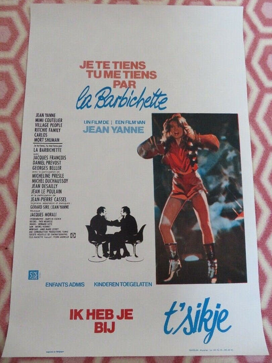 I'VE GOT YOU, YOU'VE GOT ME BY THE CHIN HAIRS BELGIUM (21.5"x14.5") POSTER 1979 Movie posters