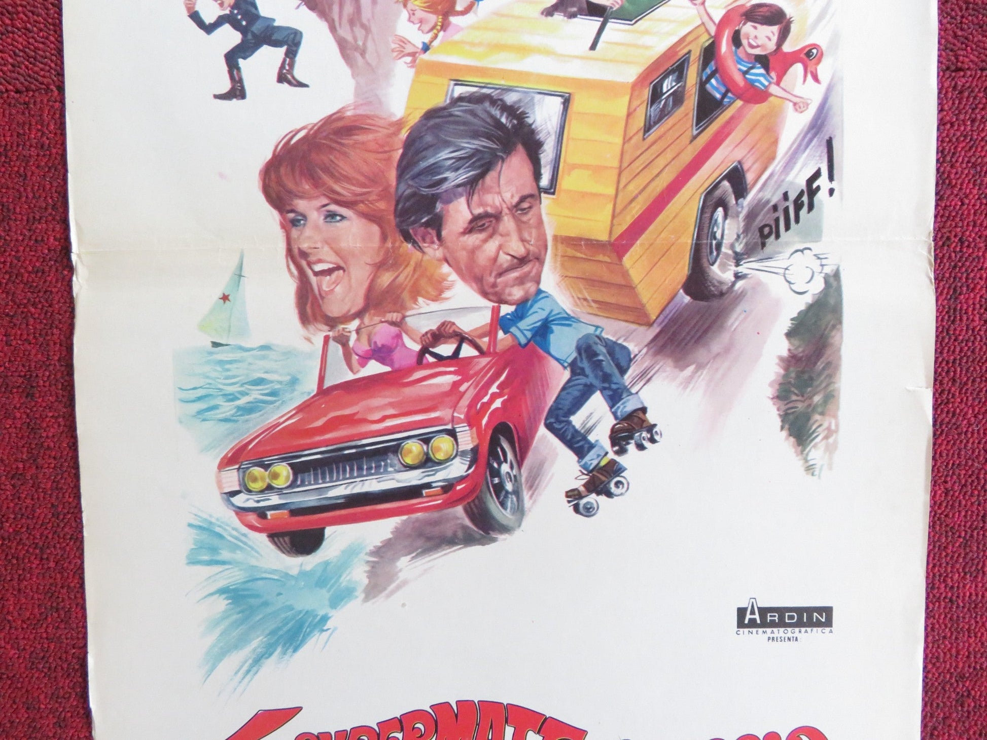 I'VE HAD IT ITALIAN LOCANDINA POSTER JEAN LEFEBVRE DOMINIQUE MICHEL 1973 Rendezvous Cinema Movie posters