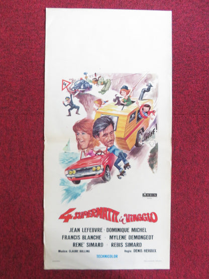 I'VE HAD IT ITALIAN LOCANDINA POSTER JEAN LEFEBVRE DOMINIQUE MICHEL 1973 Rendezvous Cinema Movie posters