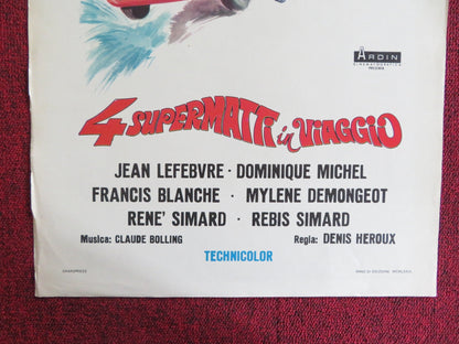 I'VE HAD IT ITALIAN LOCANDINA POSTER JEAN LEFEBVRE DOMINIQUE MICHEL 1973 Rendezvous Cinema Movie posters