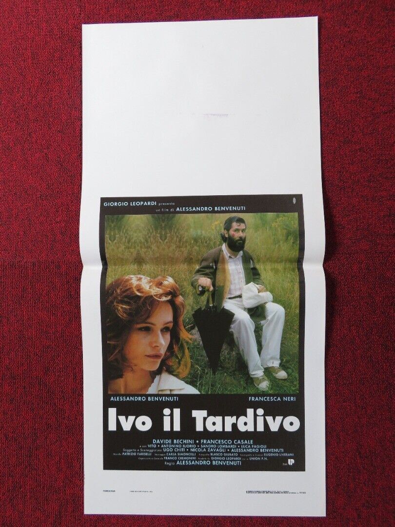 IVO IL TARDIVO ITALIAN LOCANDINA (27.5"x13") POSTER FRANCESCA NERI 1995 Movie posters
