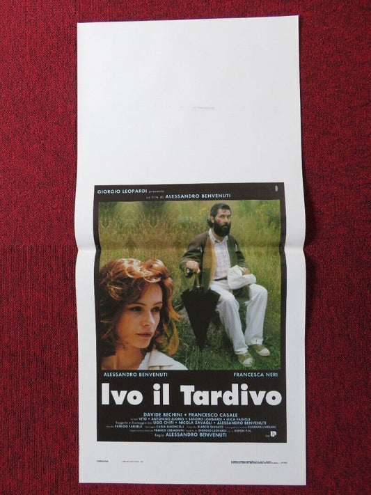 IVO IL TARDIVO ITALIAN LOCANDINA (27.5"x13") POSTER FRANCESCA NERI 1995 Movie posters