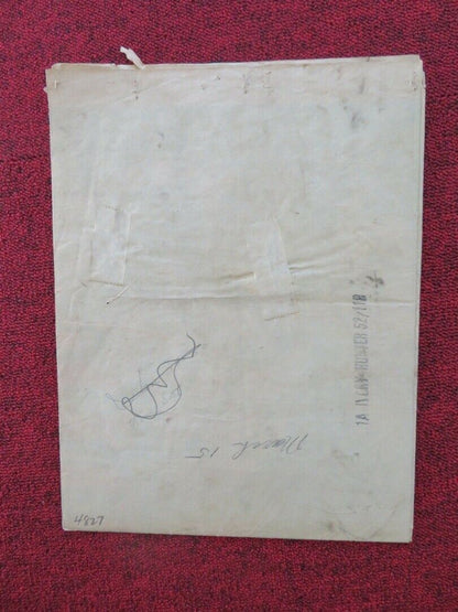 IVORY HUNTER FOLDED US ONE SHEET POSTER ANTHONY STEEL DINAH SHERIDAN 1952 Movie posters