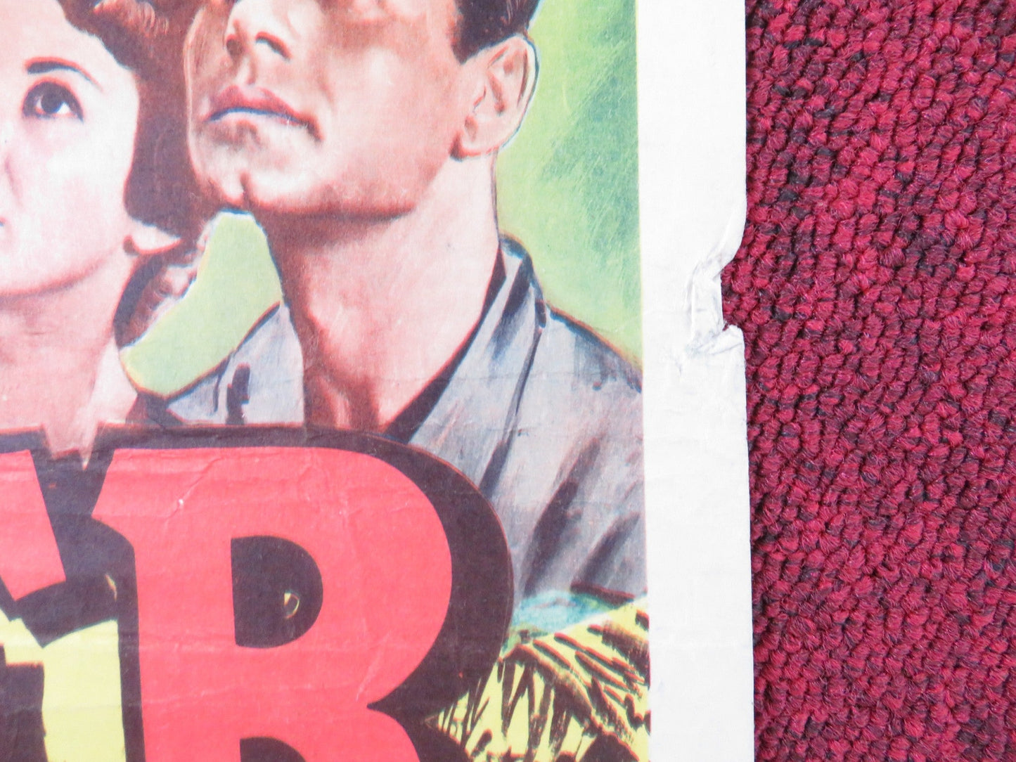 IVORY HUNTER US INSERT (14"x 36") POSTER ANTHONY STEEL DINAH SHERIDAN 1952 Rendezvous Cinema Movie posters