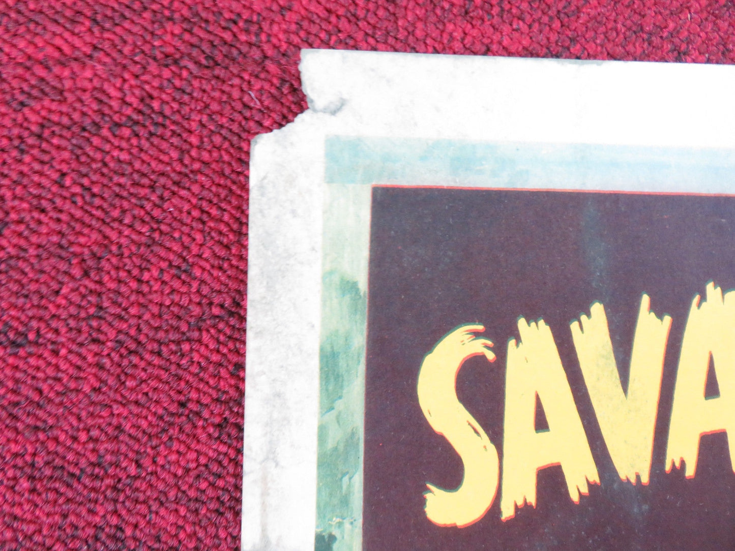 IVORY HUNTER US INSERT (14"x 36") POSTER ANTHONY STEEL DINAH SHERIDAN 1952 Rendezvous Cinema Movie posters