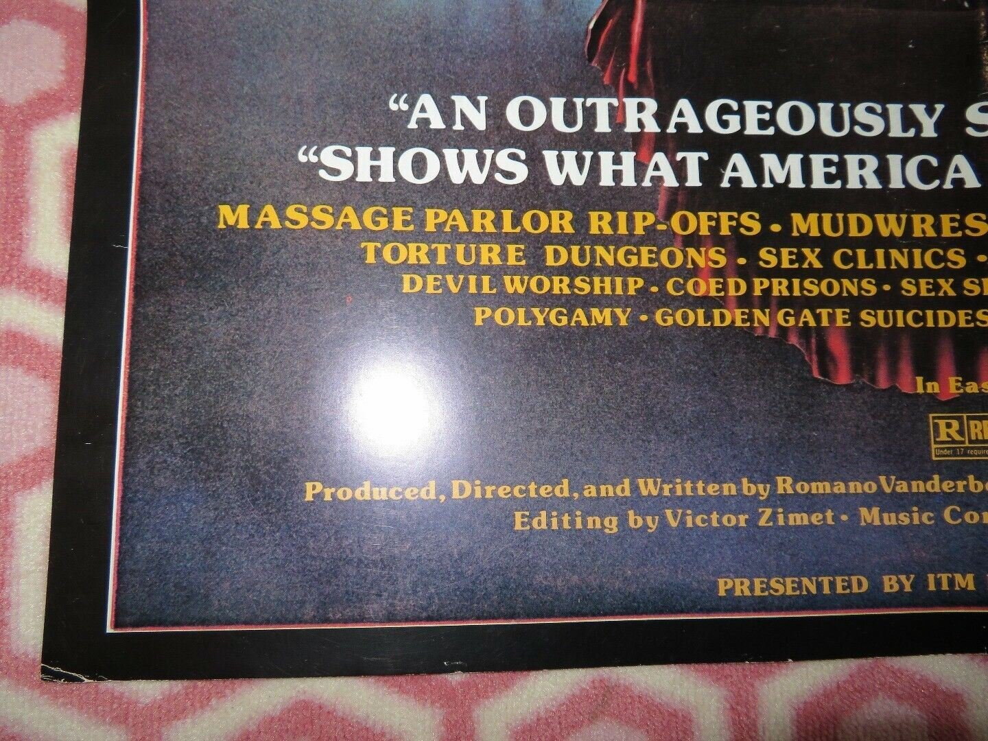 JABBERWALK/ THIS IS AMERICA US ONE SHEET POSTER ROMANO VANDERBES 1977 Movie posters