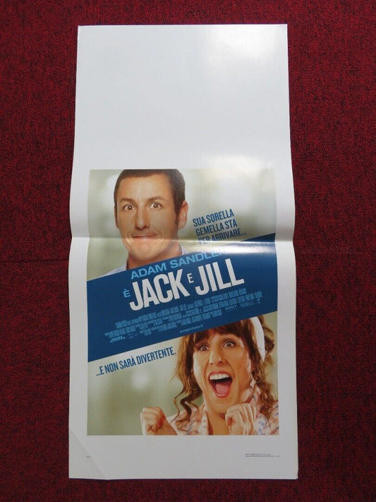 JACK E JILL / JACK AND JILL ITALIAN LOCANDINA (27.5"x13") POSTER A SANDLER 2011 - Rendezvous Cinema