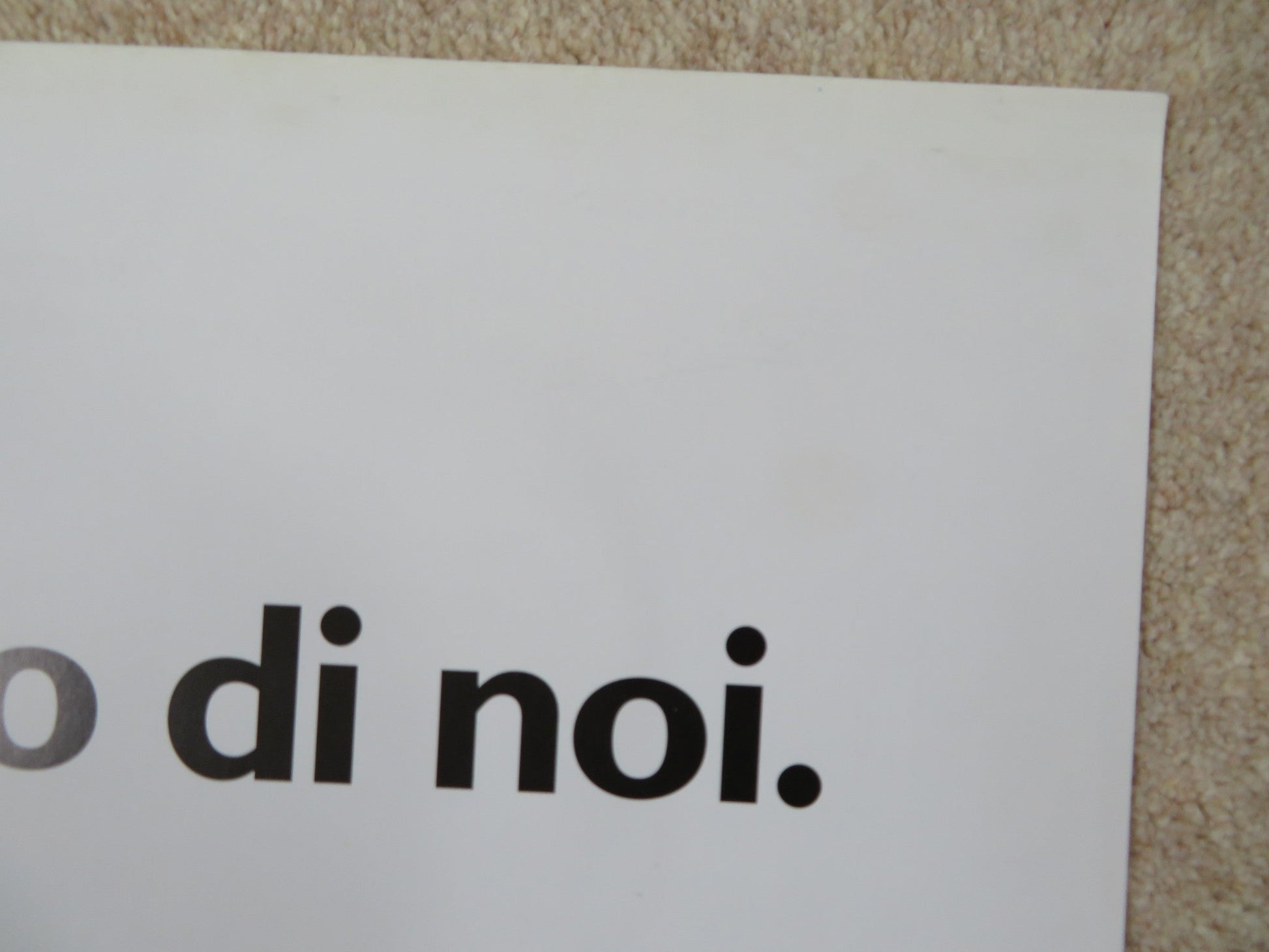 JACK ITALIAN 2 FOGLIO POSTER ROBIN WILLIAMS DIANE LANE 1996 Rendezvous Cinema Movie posters