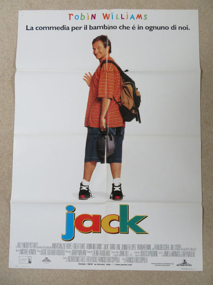 JACK ITALIAN 2 FOGLIO POSTER ROBIN WILLIAMS DIANE LANE 1996 Rendezvous Cinema Movie posters