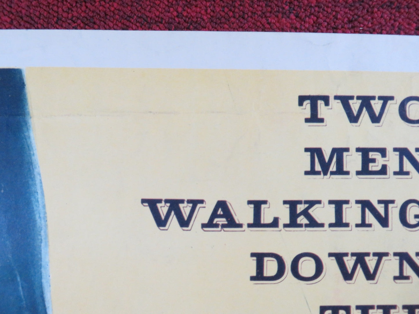 JACK MCCALL, DESPERADO US INSERT (14"x 36") POSTER GEORGE MONTGOMERY 1953 Rendezvous Cinema Movie posters