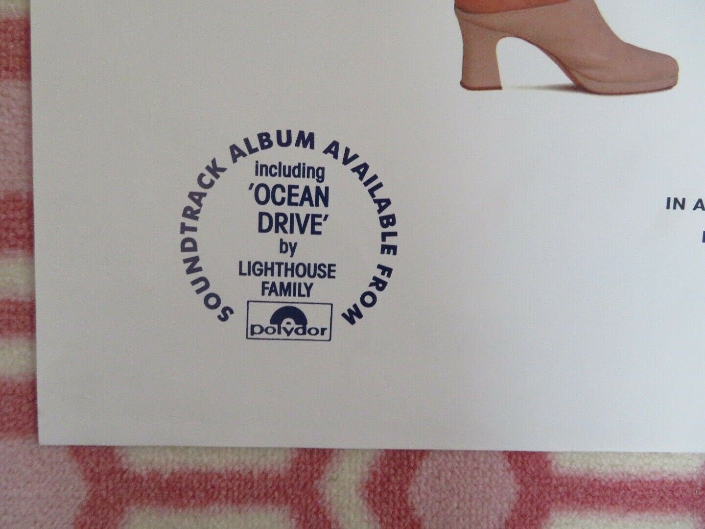 JACK & SARAH BRITISH QUAD (30"x40") POSTER RICHARD E.GRANT SAMANTHA MATHIS 1995 Movie posters