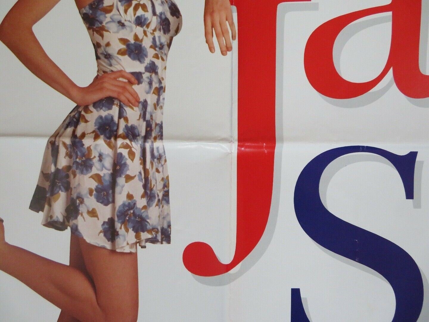 JACK & SARAH BRITISH QUAD (30"x40") POSTER RICHARD E.GRANT SAMANTHA MATHIS 1995 Movie posters