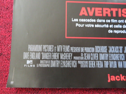 JACKASS 3D FRENCH (16"x 23.5") POSTER JOHNNY KNOXVILLE STEVE-O 2010 - Rendezvous Cinema
