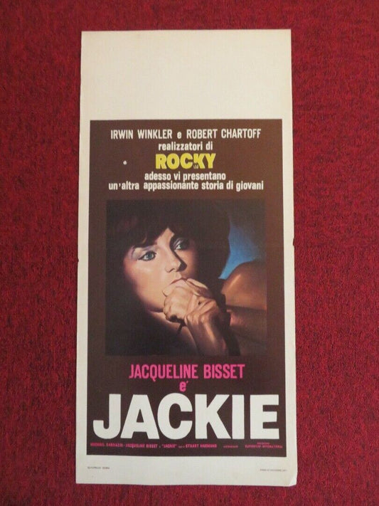 JACKIE / Believe in Me ITALIAN LOCANDINA (27.5"x13") POSTER 1977 Movie posters