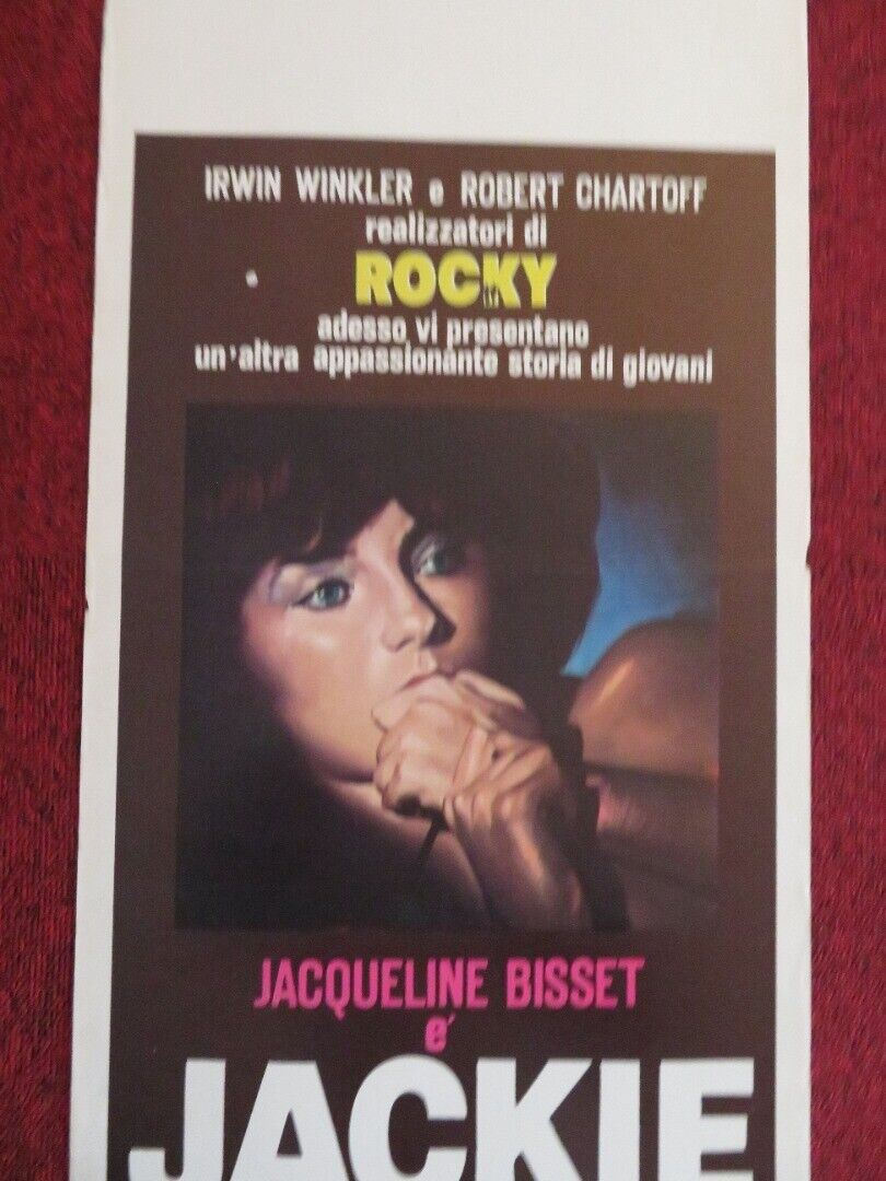 JACKIE / Believe in Me ITALIAN LOCANDINA (27.5"x13") POSTER 1977 Movie posters