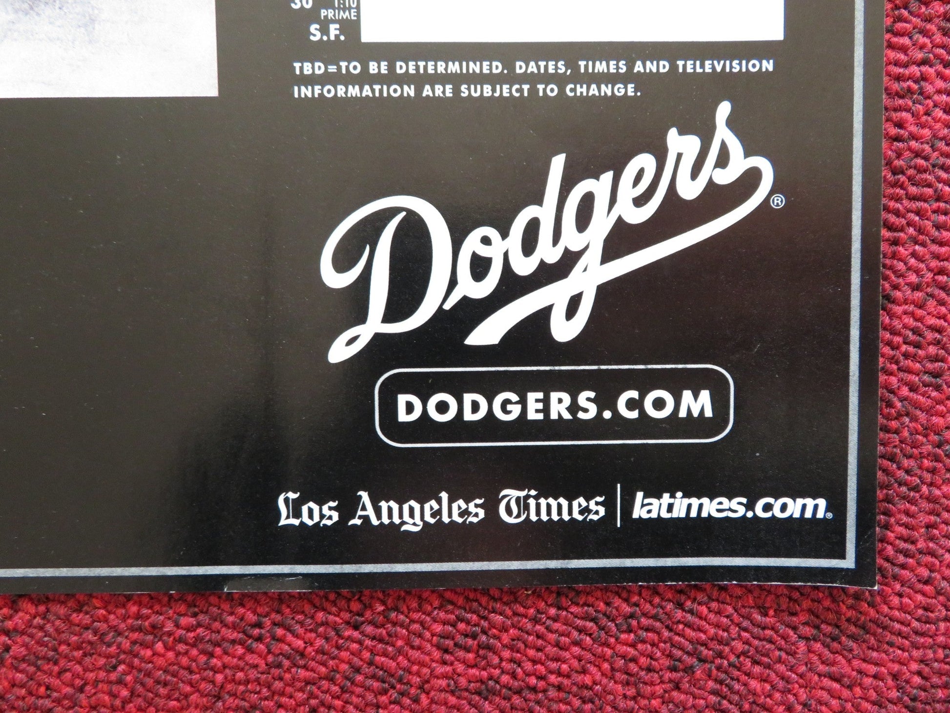 JACKIE ROBINSON US POSTER BASEBALL BROOKLYN DODGERS 2007 Rendezvous Cinema Movie posters