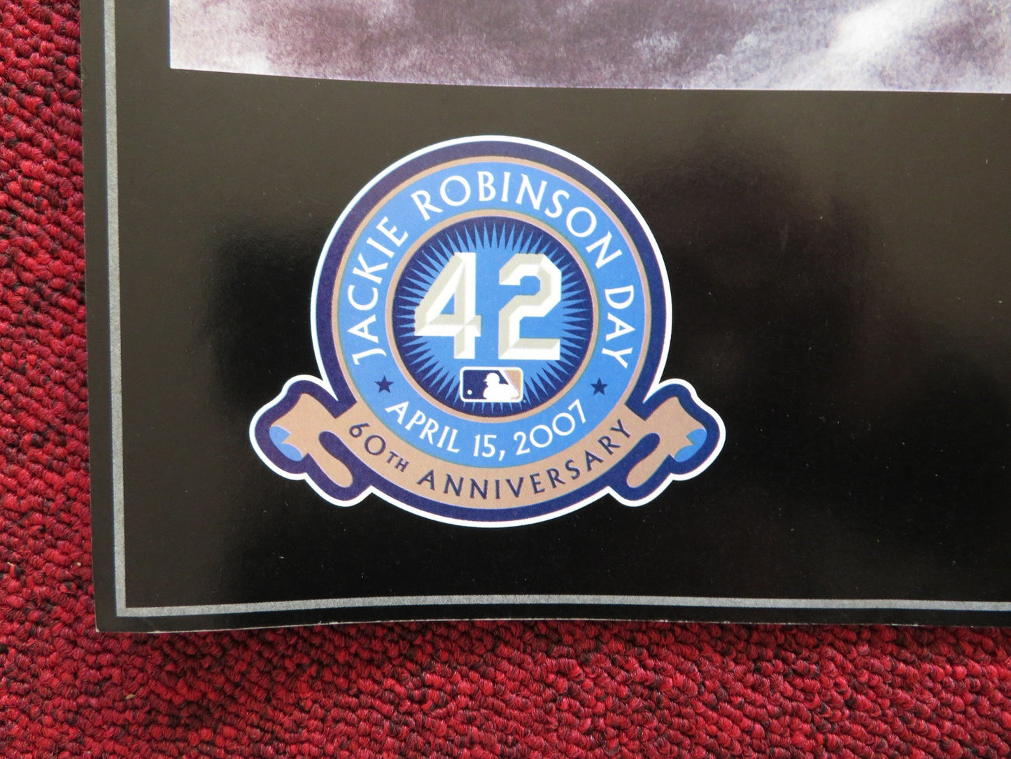 JACKIE ROBINSON US POSTER BASEBALL BROOKLYN DODGERS 2007 Rendezvous Cinema Movie posters