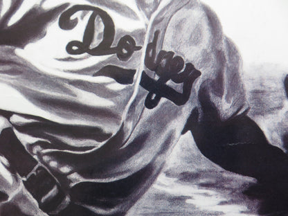 JACKIE ROBINSON US POSTER BASEBALL BROOKLYN DODGERS 2007 Rendezvous Cinema Movie posters