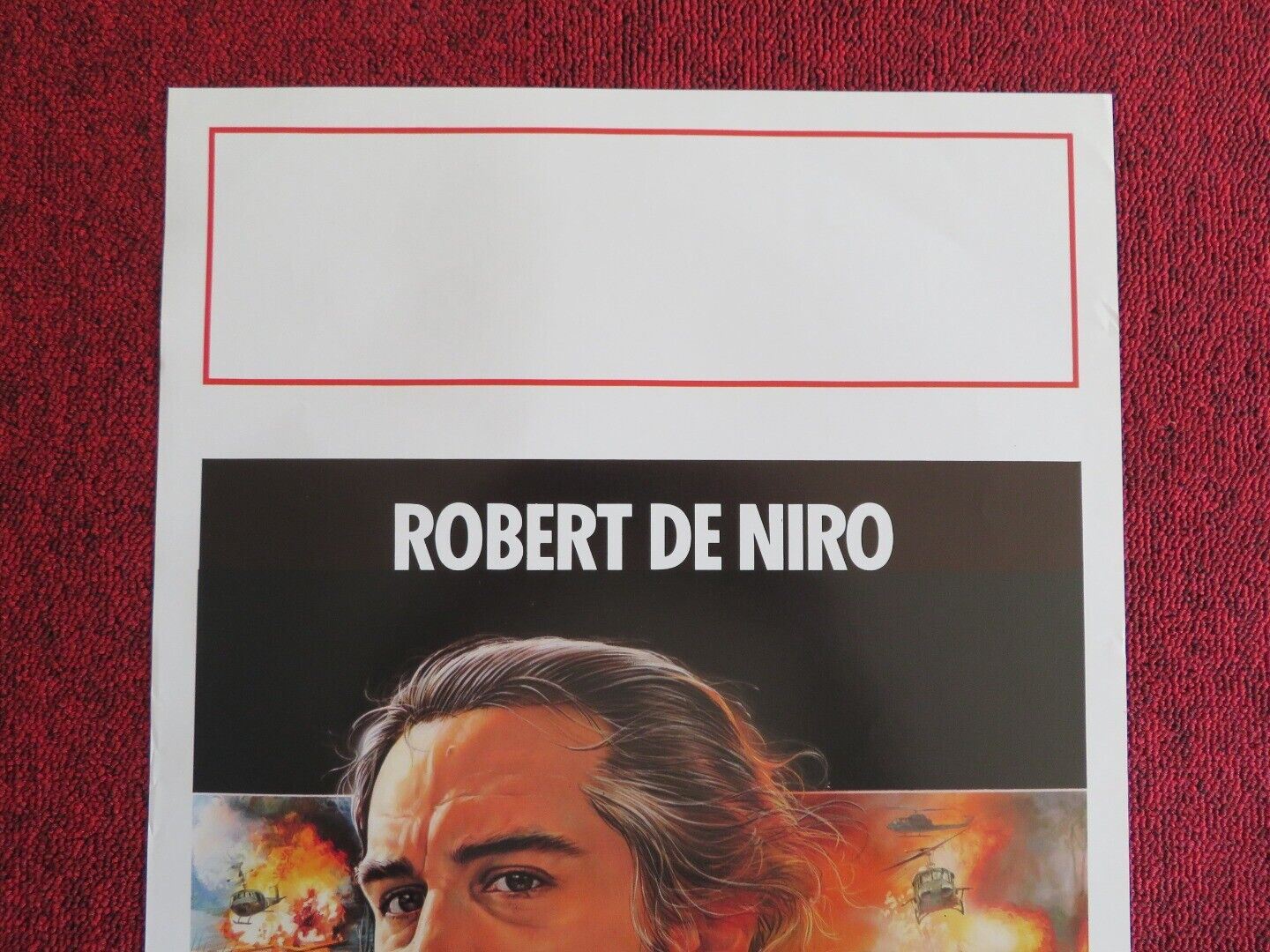 JACKNIFE ITALIAN LOCANDINA (27.5"x13") POSTER ROBERT DENIRO ED HARRIS 1989 Rendezvous Cinema Movie posters