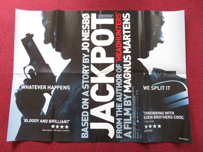 JACKPOT UK QUAD POSTER FOLDED KYRRE HELLUM MADS OUSDAL 2011 Rendezvous Cinema Movie posters