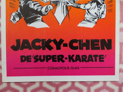 Jacky Chen maître du karaté/ TAO TIE GONG BELGIUM (19.5"x14.5") POSTER 1979 Movie posters