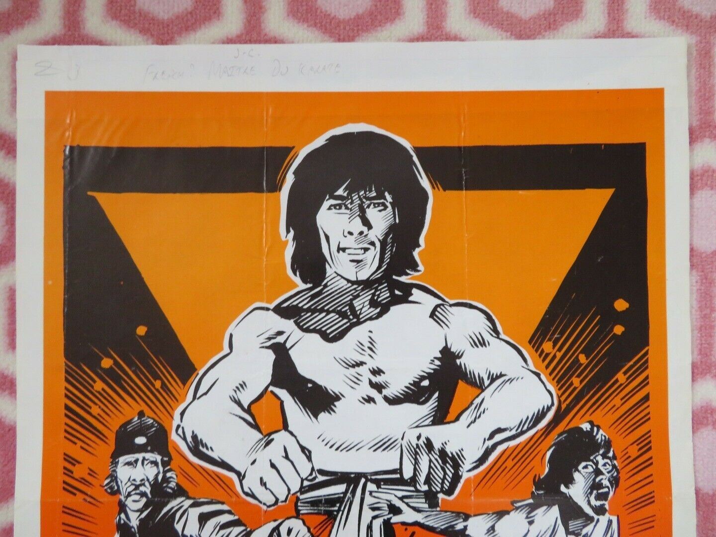 Jacky Chen maître du karaté/ TAO TIE GONG BELGIUM (19.5"x14.5") POSTER 1979 Movie posters