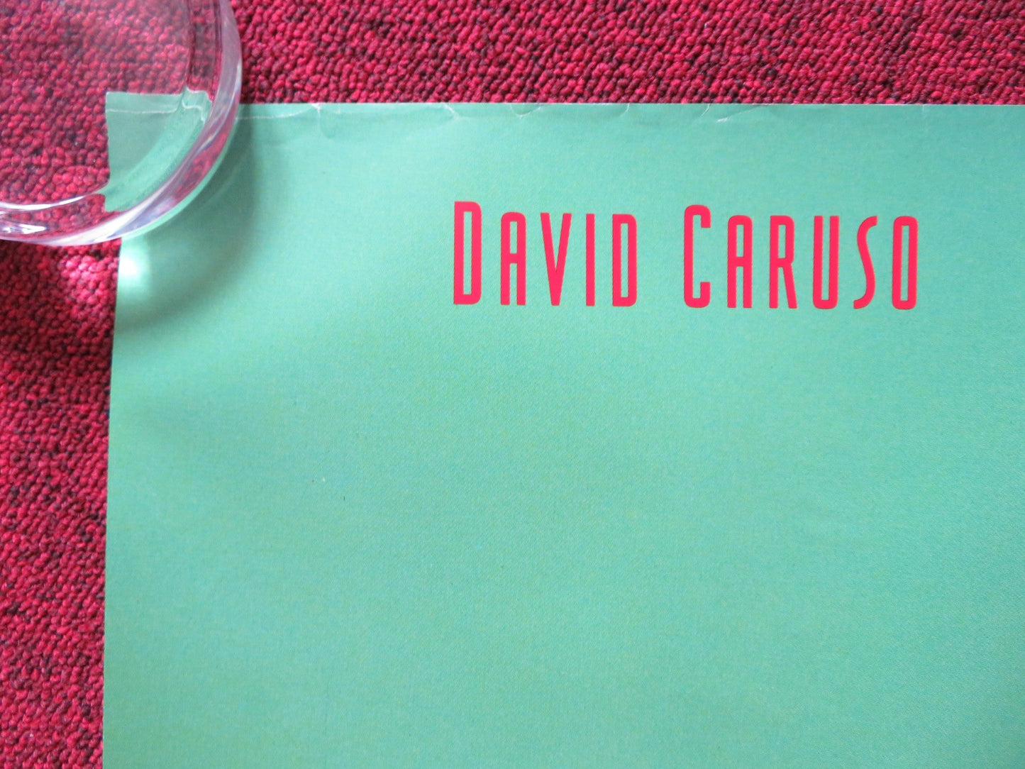 JADE UK QUAD (30"x 40") ROLLED POSTER DAVID CARUSO LINDA FIORENTINO 1995 Rendezvous Cinema Movie posters