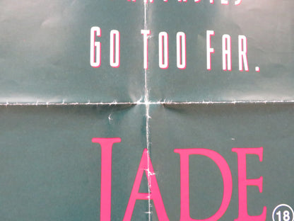 JADE UK QUAD POSTER FOLDED DAVID CARUSO LINDA FIORENTINO 1995 Rendezvous Cinema Movie posters