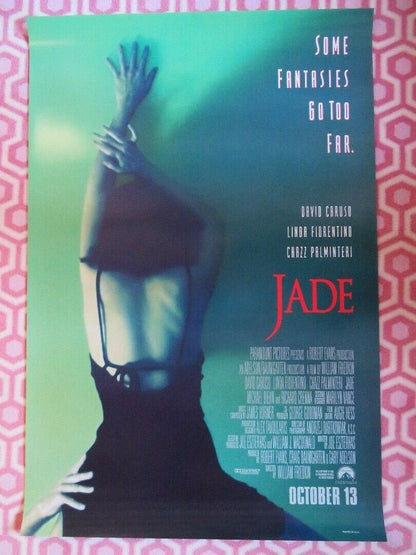 JADE US ONE SHEET ROLLED POSTER DAVID CARUSO LINDA FIORENTINO WILLIAM FRIEDKIN Movie posters