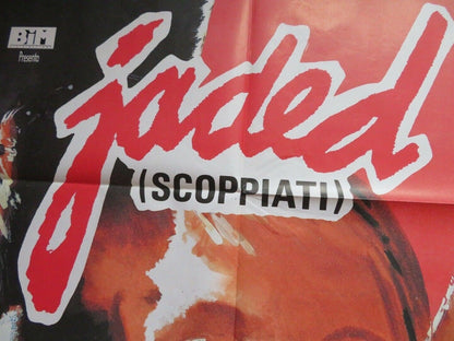 JADED ITALIAN 2 FOGLIO (55"x 39") POSTER RANDALL BRADY ELIZABETH BROOKS 1989 Movie posters