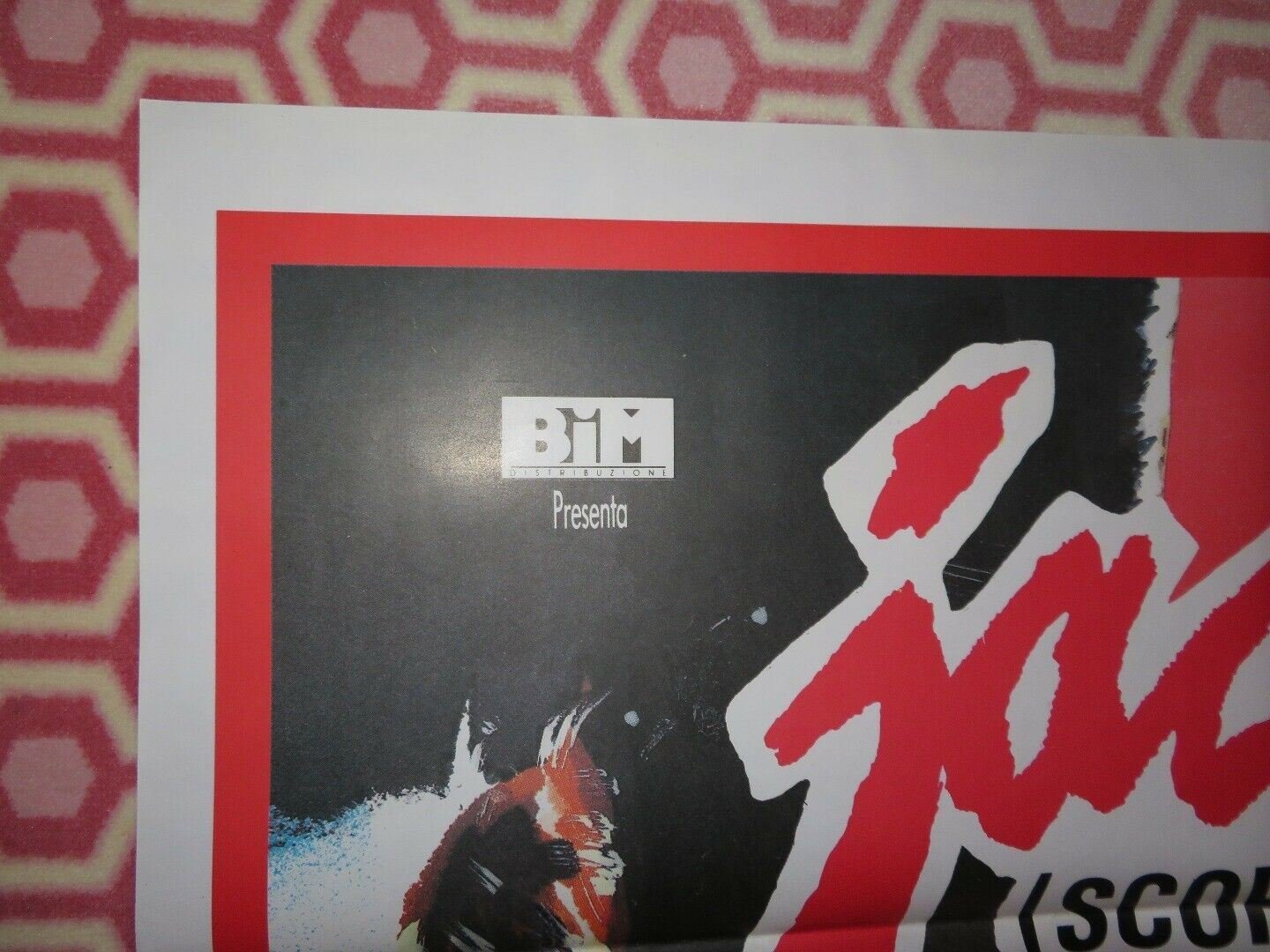 JADED ITALIAN 2 FOGLIO (55"x 39") POSTER RANDALL BRADY ELIZABETH BROOKS 1989 Movie posters