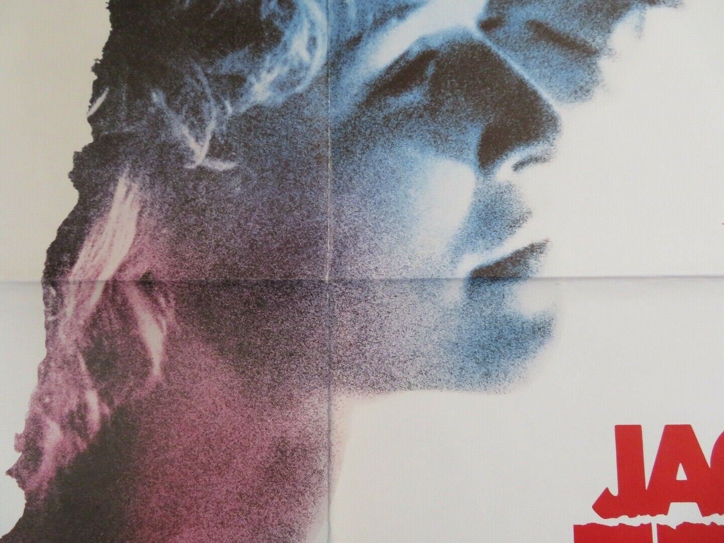 JAGGED EDGE BRITISH QUAD (30"x40") POSTER GLENN CLOSE JEFF BRIDGES ROBERT LOGGIA Movie posters