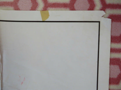 JAGGED EDGE BRITISH QUAD (30"x40") POSTER GLENN CLOSE JEFF BRIDGES ROBERT LOGGIA Movie posters