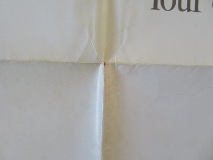 JAGGED EDGE FOLDED US ONE SHEET POSTER GLENN CLOSE JEFF BRIDGES 1985 Movie posters