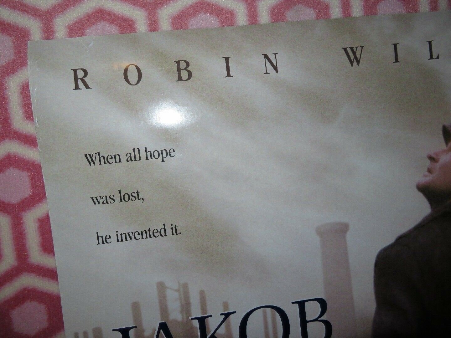 JAKOB THE LIAR US ONE SHEET ROLLED POSTER ROBIN WILLIAMS 1999 Movie posters