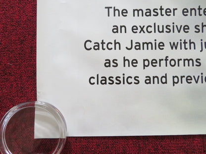 JAMIE CULLUM SOLO: CHELTENHAM JAZZ FEST.. UK QUAD (30"x 40") ROLLED POSTER 2011 Rendezvous Cinema Movie posters