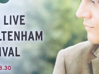 JAMIE CULLUM SOLO: CHELTENHAM JAZZ FEST.. UK QUAD (30"x 40") ROLLED POSTER 2011 Rendezvous Cinema Movie posters