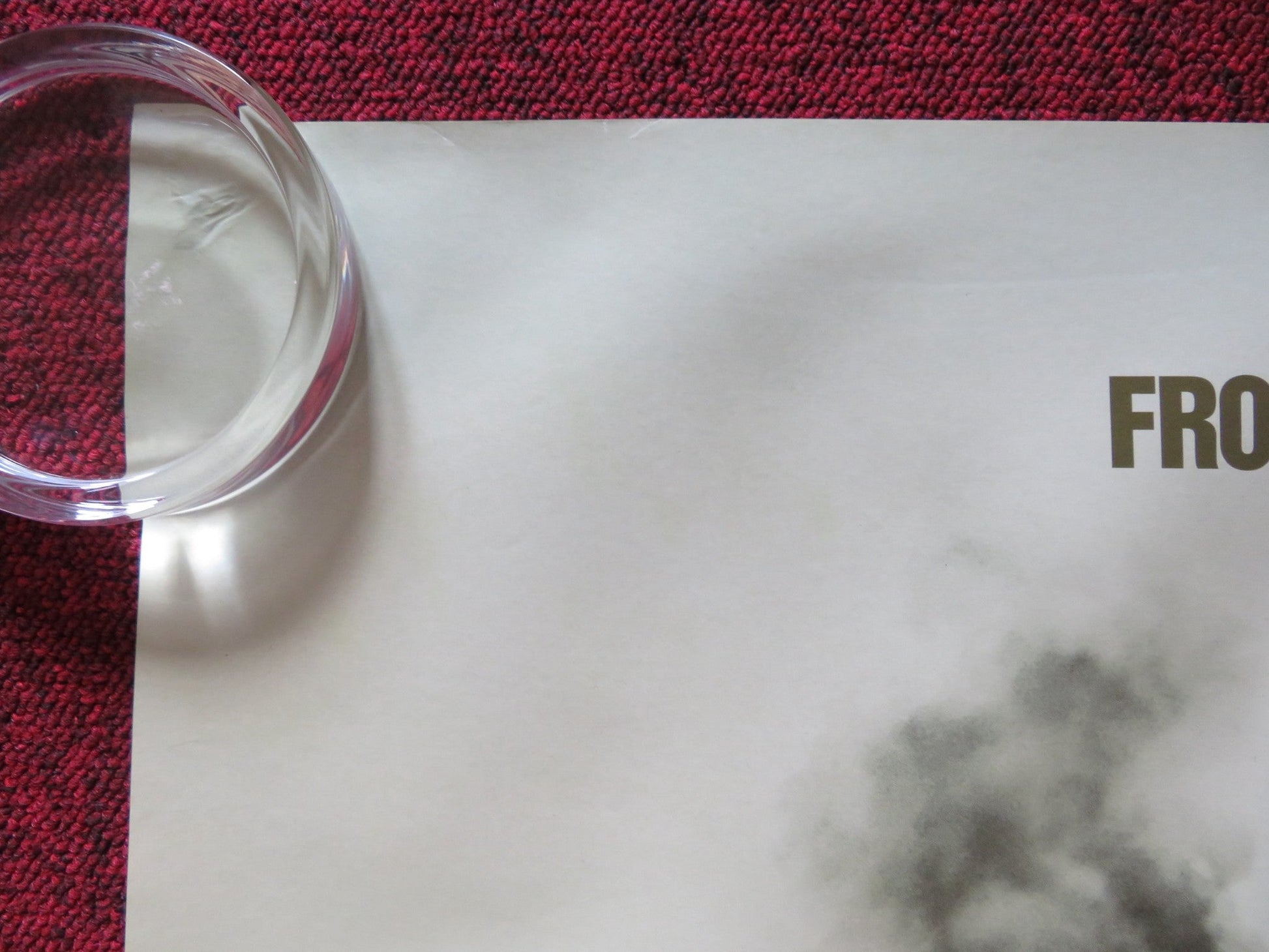 JARHEAD UK QUAD ROLLED POSTER JAKE GYLLENHAAL JAMIE FOX 2005 Rendezvous Cinema Movie posters