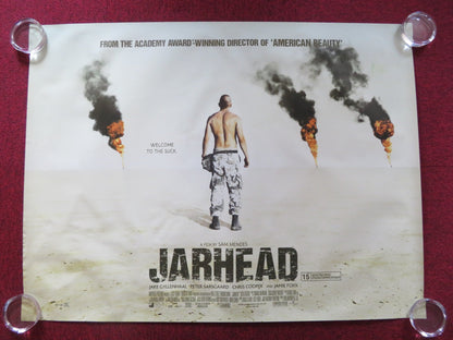 JARHEAD UK QUAD ROLLED POSTER JAKE GYLLENHAAL JAMIE FOX 2005 Rendezvous Cinema Movie posters
