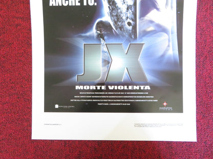JASON X ITALIAN LOCANDINA POSTER KANE HODDER DAVID CRONENBERG 2001 Rendezvous Cinema Movie posters