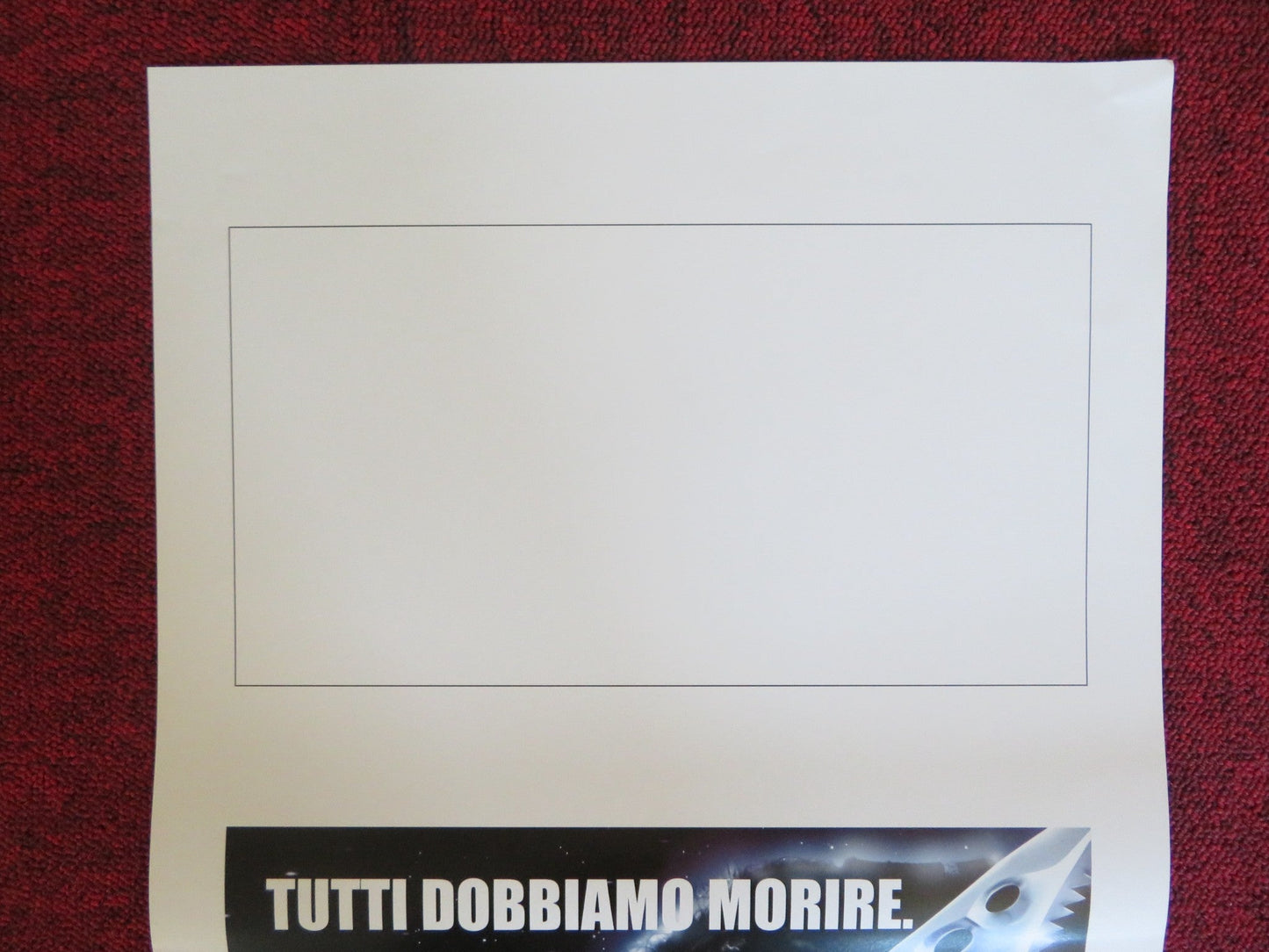 JASON X ITALIAN LOCANDINA POSTER KANE HODDER DAVID CRONENBERG 2001 Rendezvous Cinema Movie posters