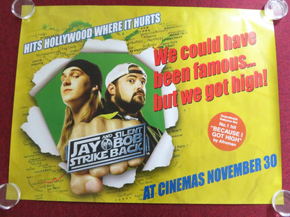 JAY AND SILENT BOB STRIKE BACK - B UK QUAD (30"x 40") ROLLED POSTER K SMITH 2001 Rendezvous Cinema Movie posters