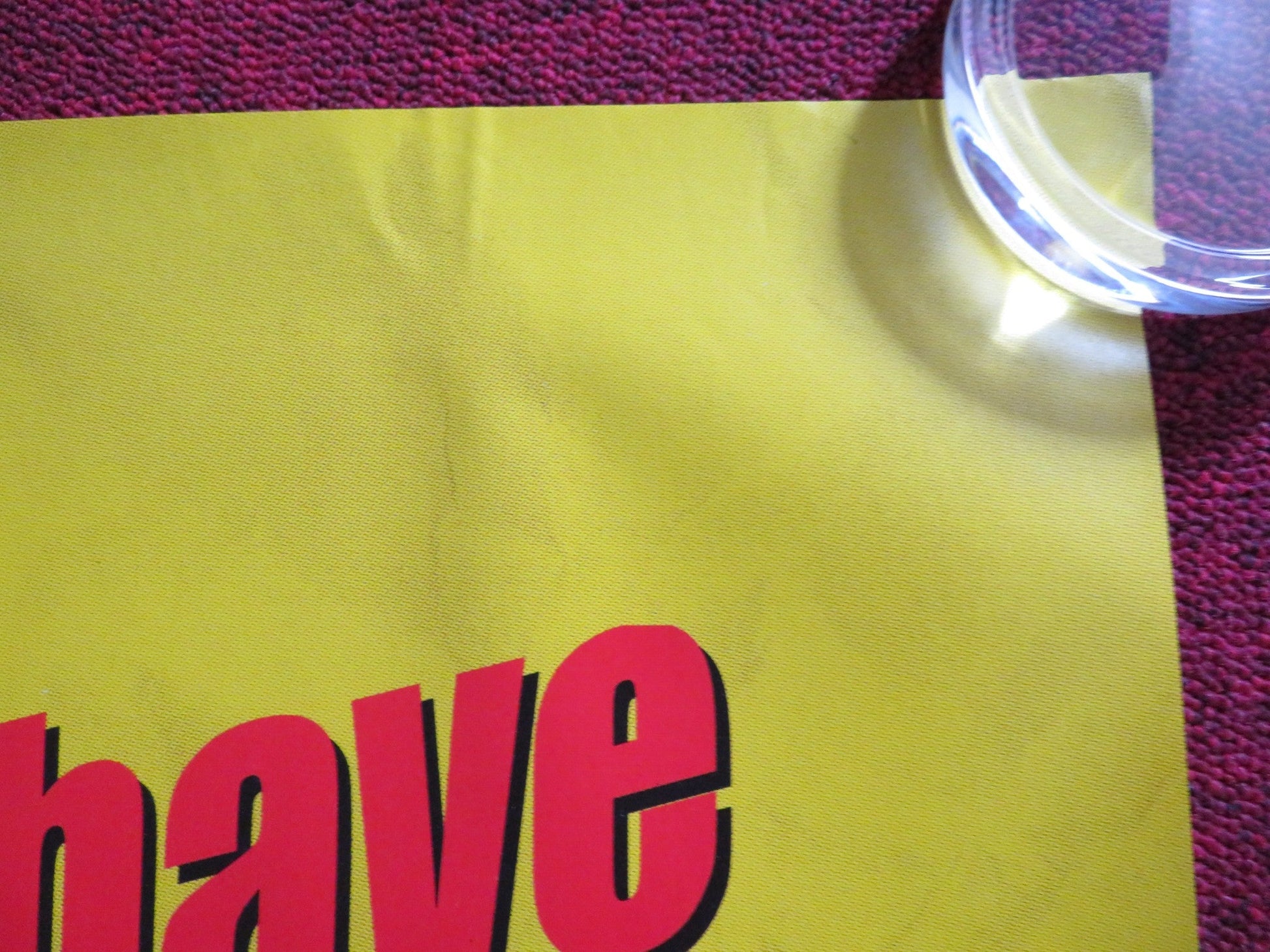 JAY AND SILENT BOB STRIKE BACK - B UK QUAD (30"x 40") ROLLED POSTER K SMITH 2001 Rendezvous Cinema Movie posters